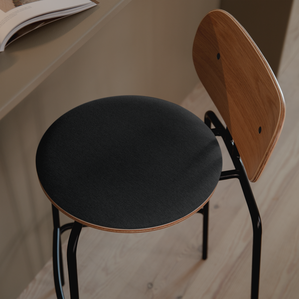 UMAGE Lifestyle Curious Barstool Oak Black Shadow 1