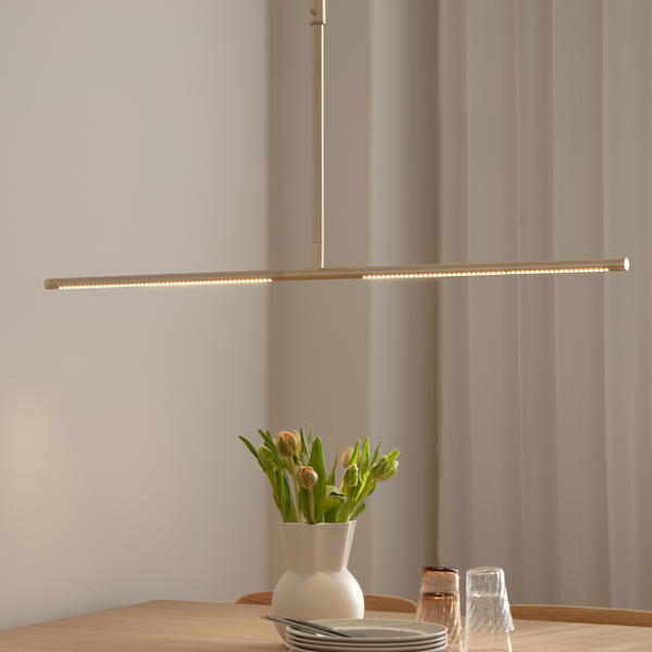 UMAGE Lifestyle Heart'n'soul 120 Oak Curious Black Omni Ceiling Lamp Large Brushed Brass (1) (1)